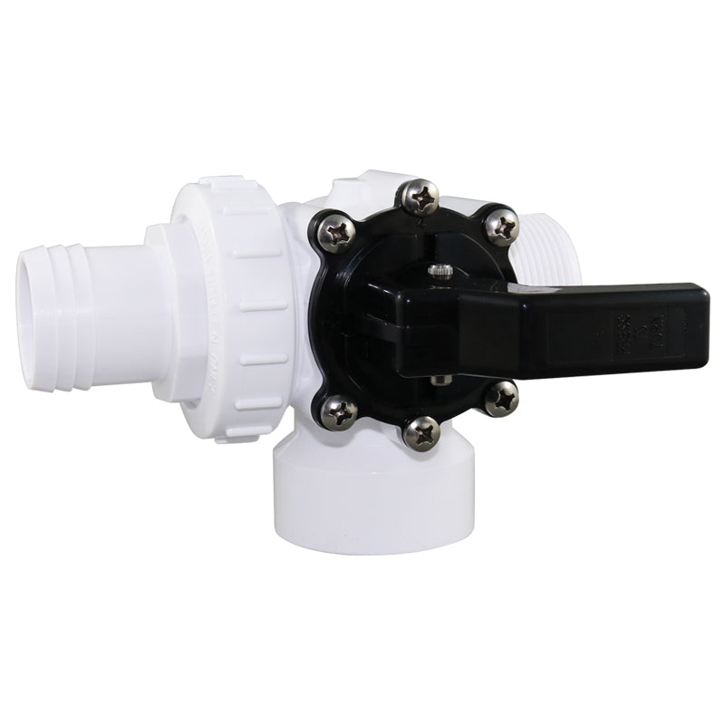 Straight 3-way valve