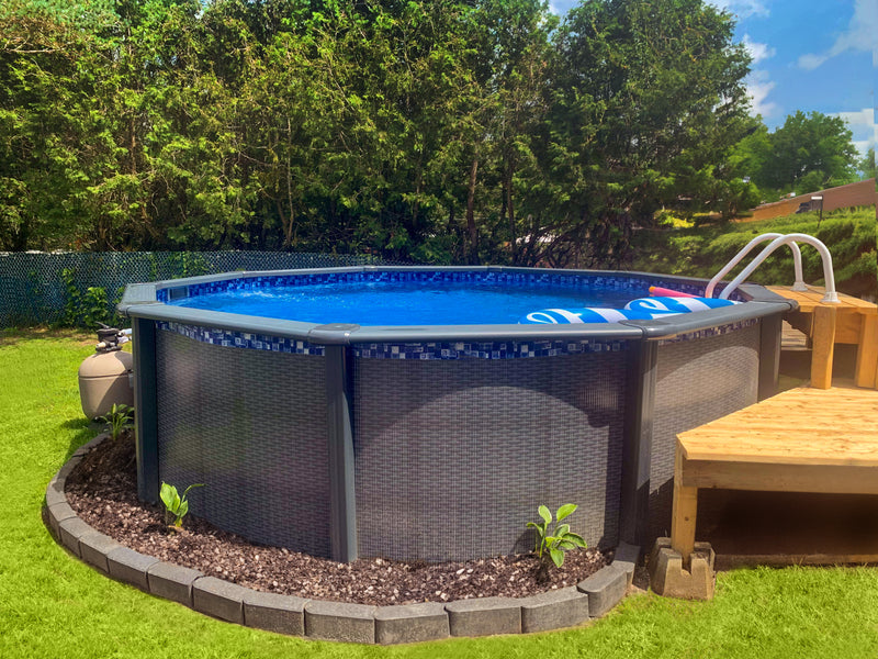 Piscine hors-terre GoPool SKY en résine de 15' avec mur de 52''